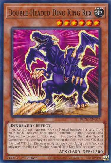 Double-Headed Dino King Rex | DUNE-EN007
